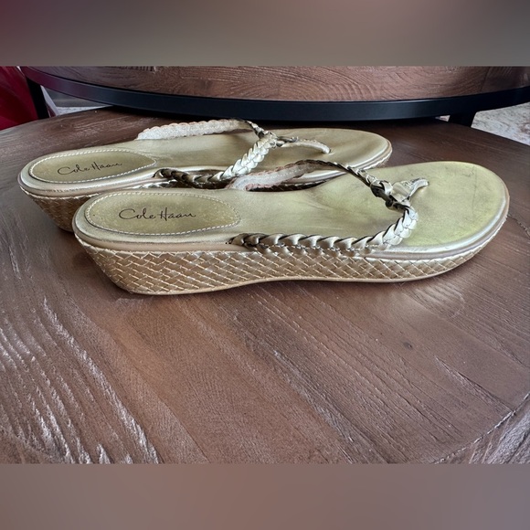 Cole Haan Nike Air Flip FlopThong Sandals Sz 9.5 - Picture 3 of 4